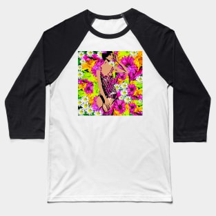 Flower Child Luna Baseball T-Shirt